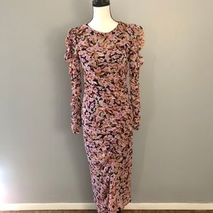 Zara Floral Long Dress